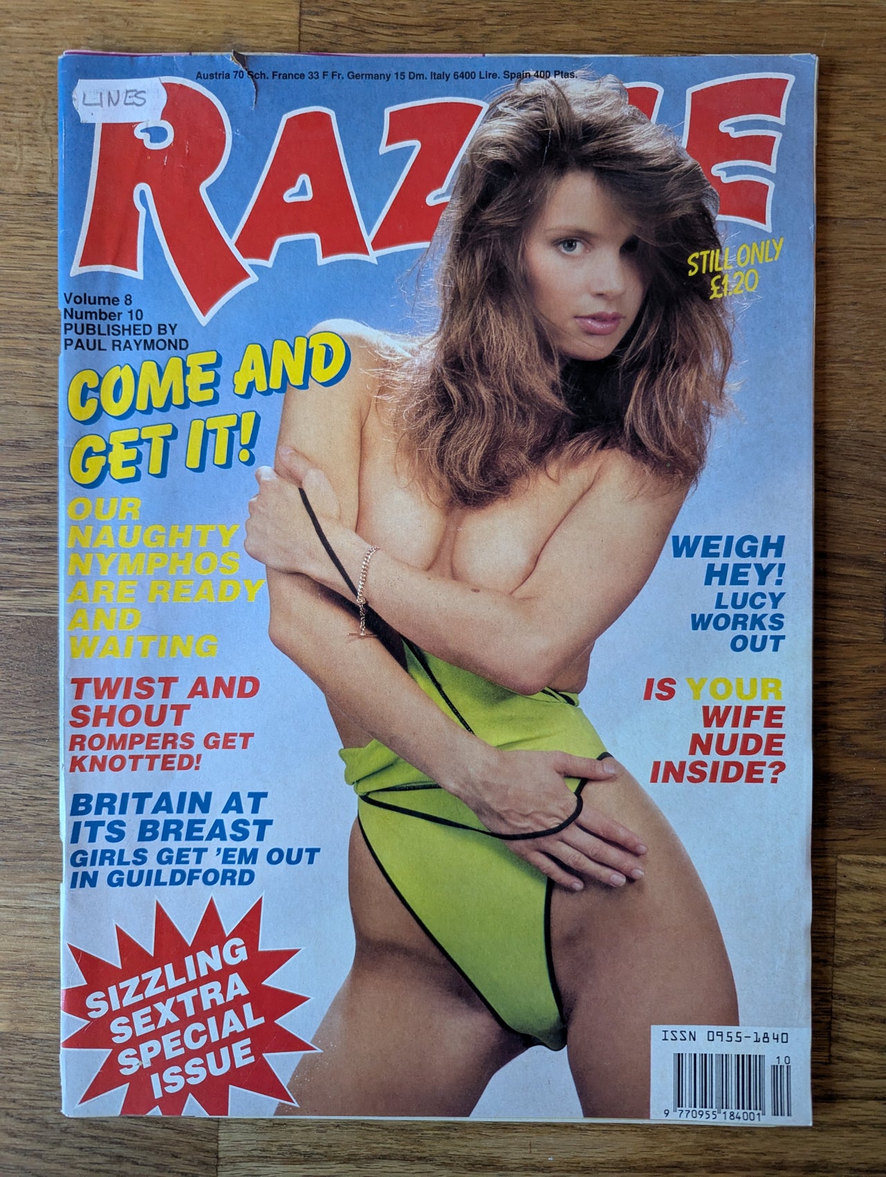 Razzle Magazine Vol 8 No 10