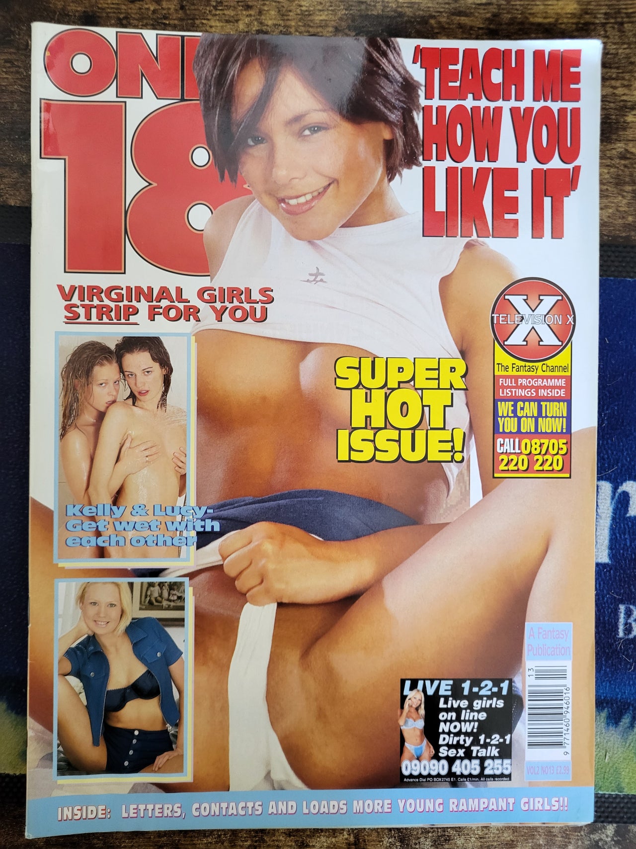 Only 18 Magazine Vol 2 No 13 Featuring Superteen Nadia