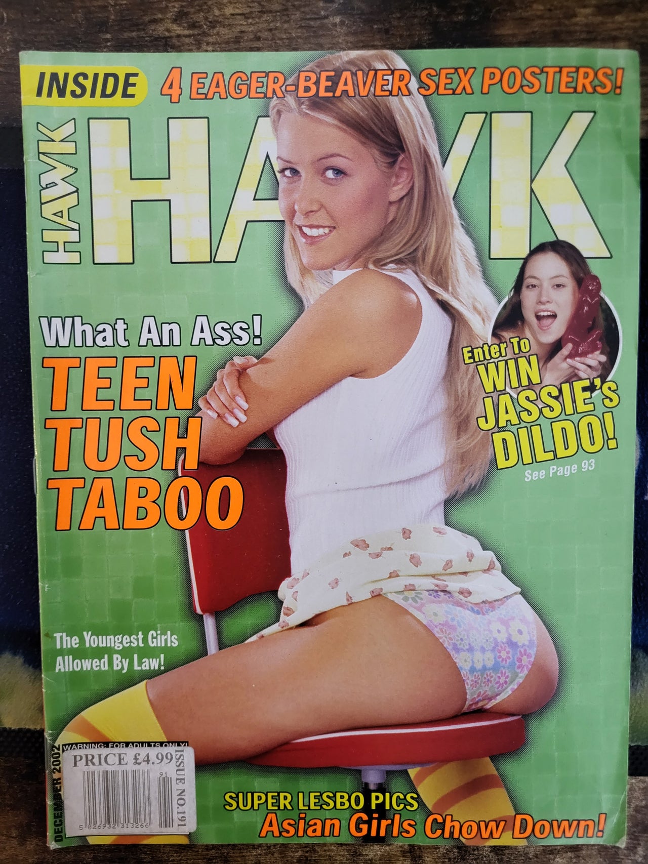 Hawk Magazine December 2002.. US Hardcore Teen Magazine