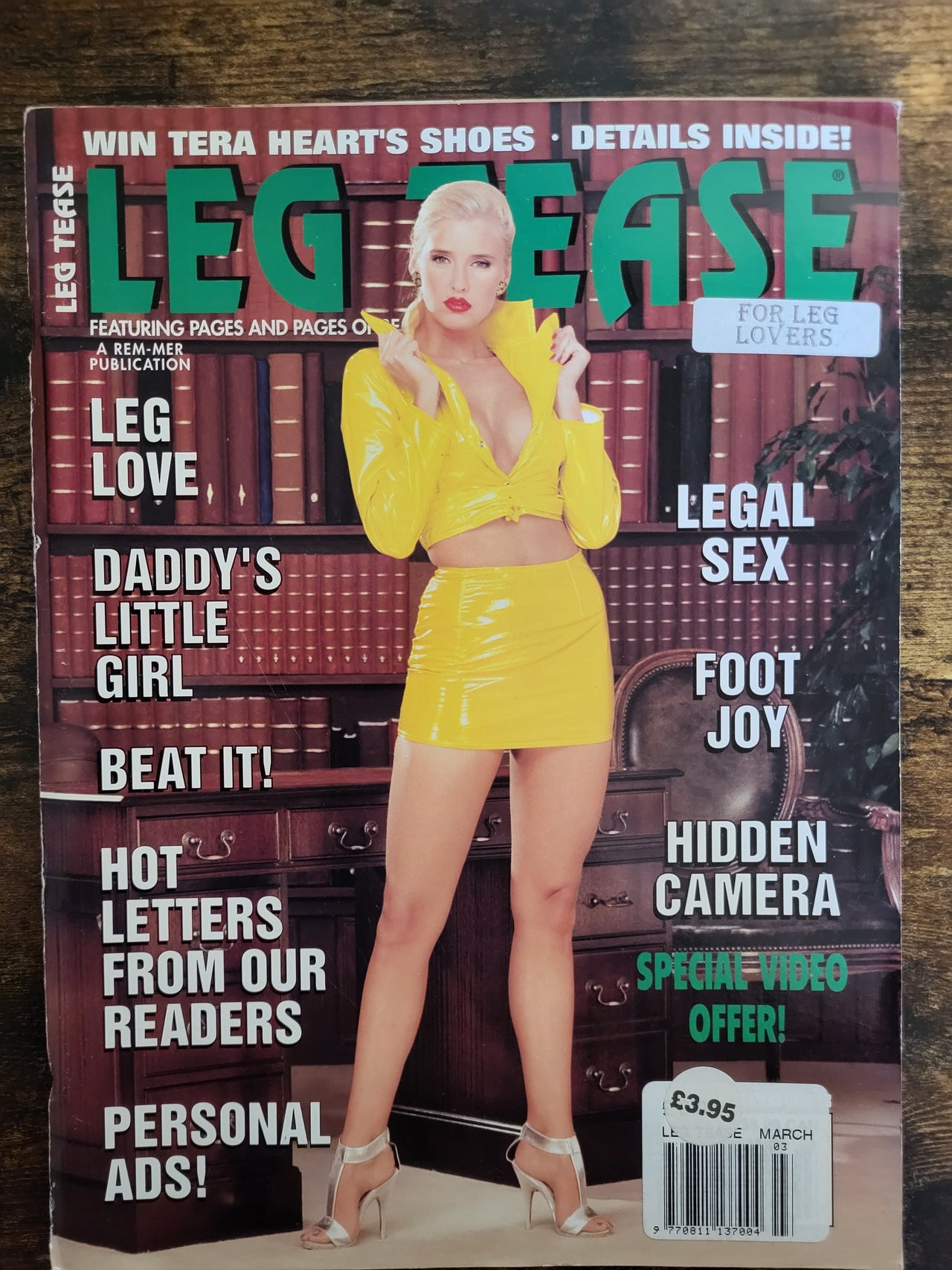 Leg Tease Magazine March 1996