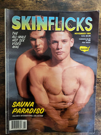 Skinflicks Magazine November 1994... Classic 1990's Gay