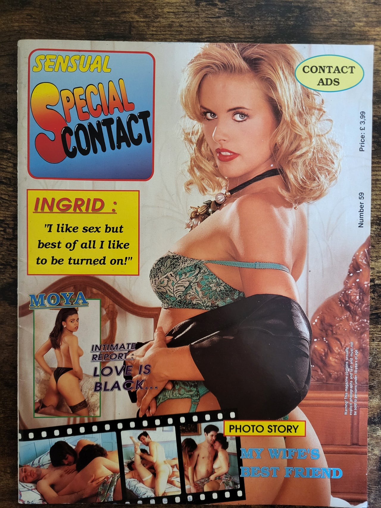 Sensual Special Contact Magazine No 59