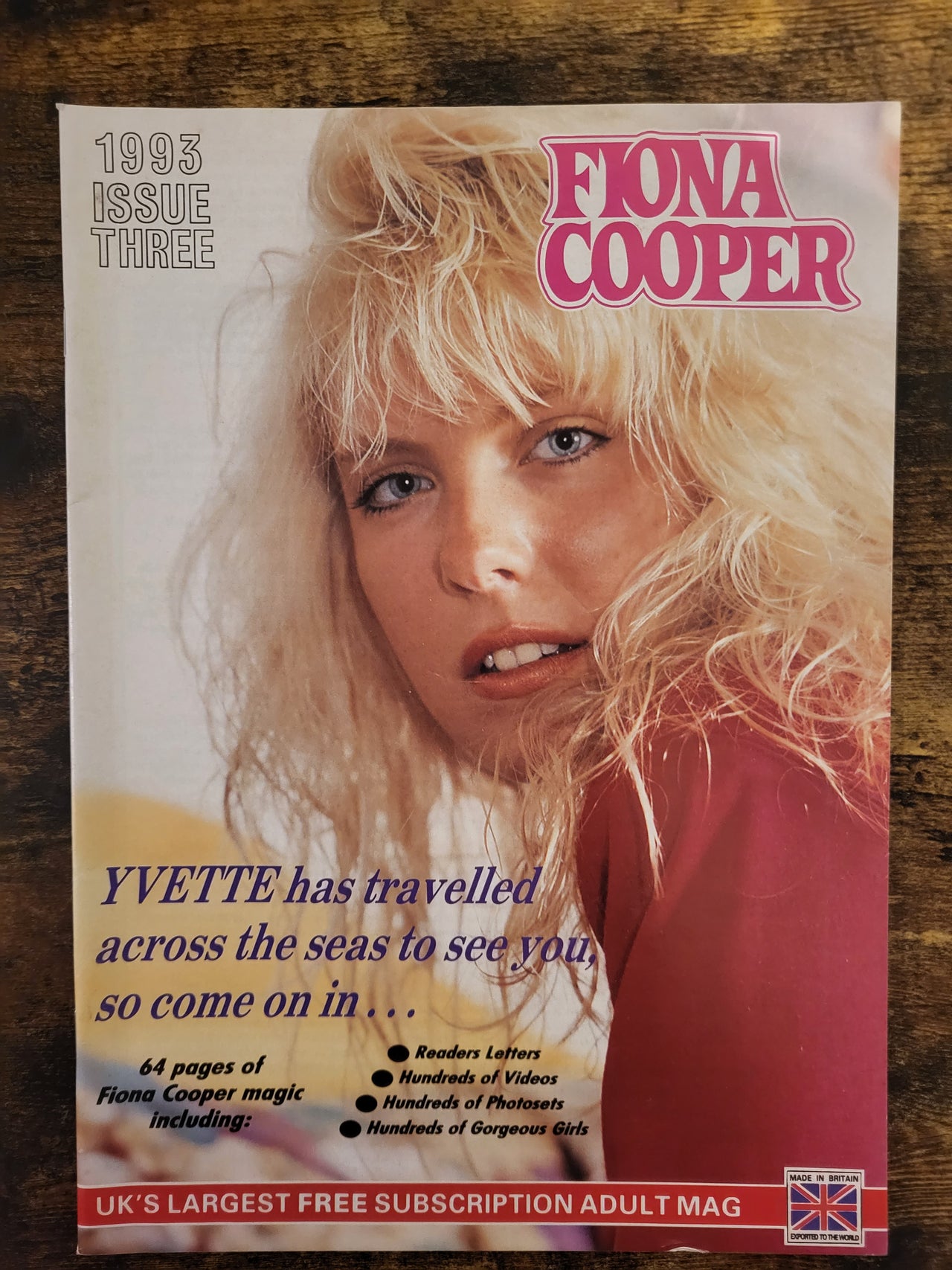 Fiona Cooper Magazine Issue 3 1993