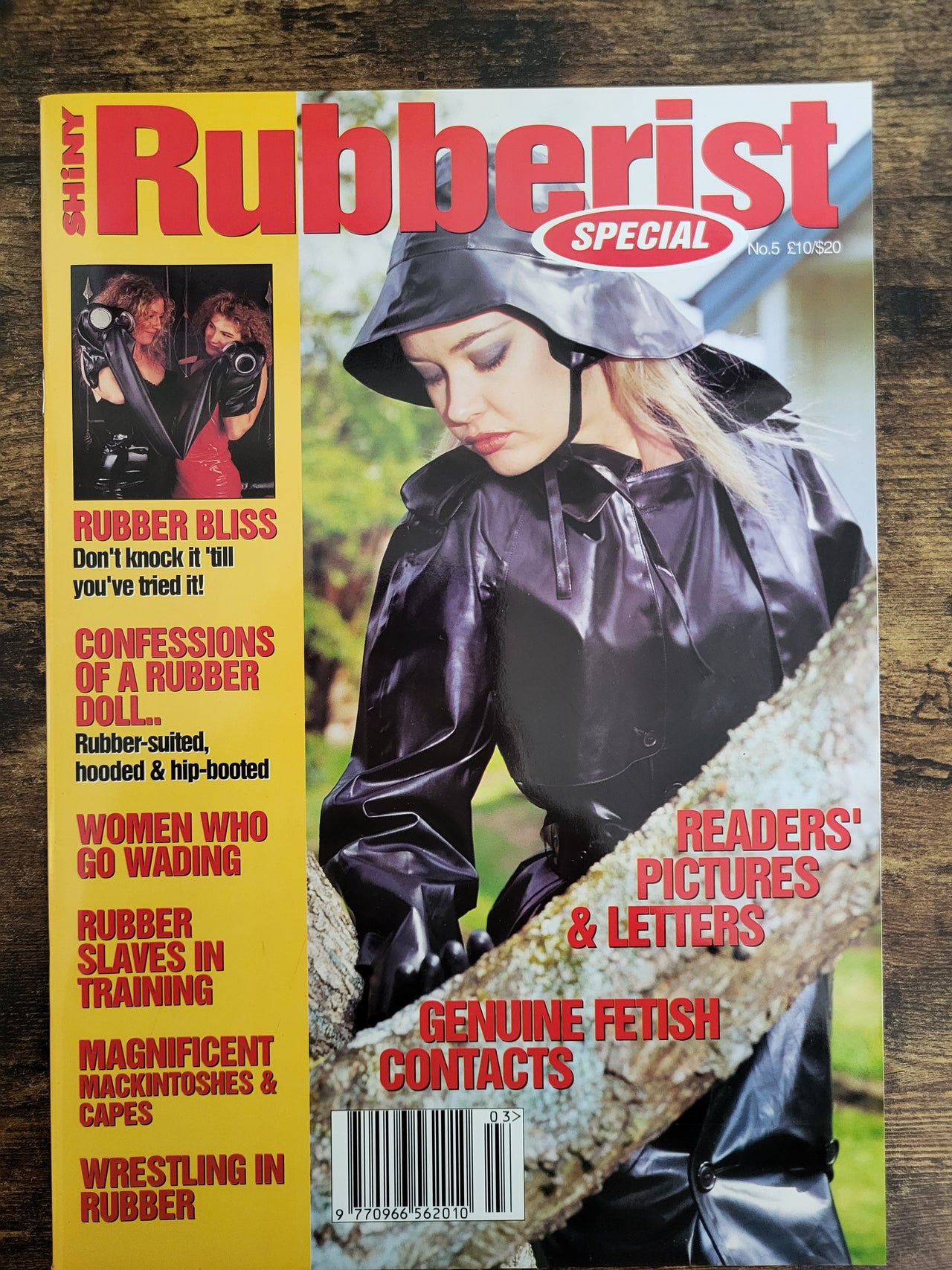 Rubberist Magazine No 5 Natasha's Top Shelf