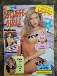 College Girls Pocketsize Magazine No 22