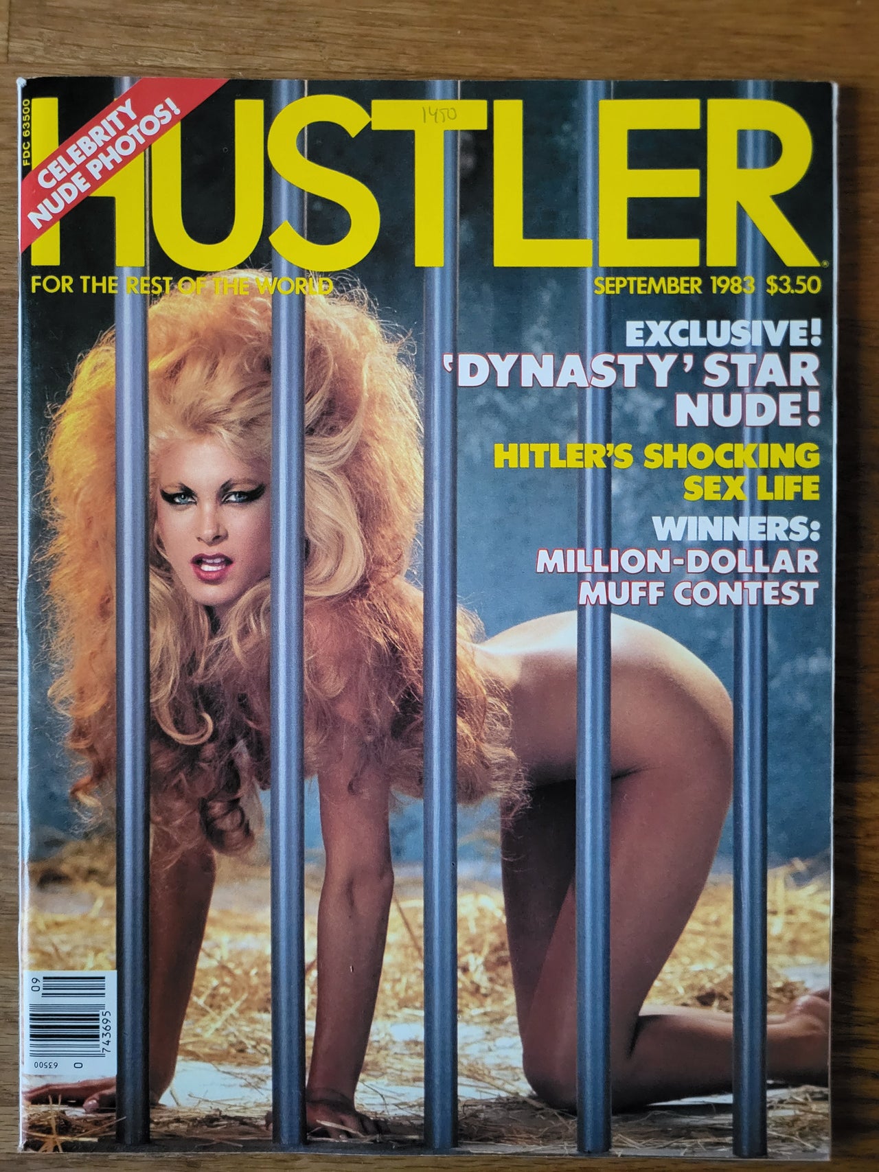 Hustler Magazine September 1983