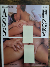 Ass Hungry Magazine.. US 1990's Hardcore Anal Magazine