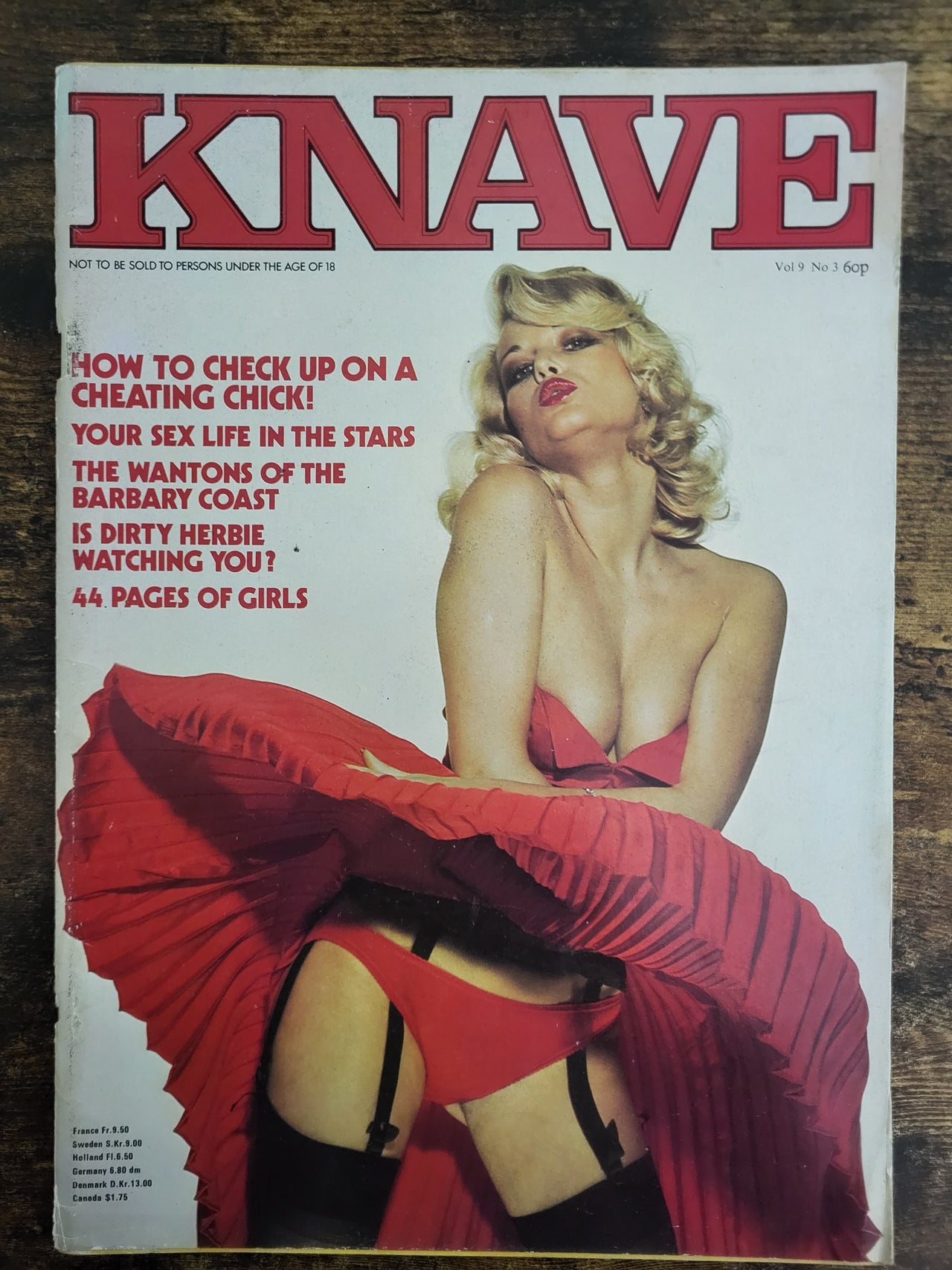 Knave Magazine Vol 9 No 3