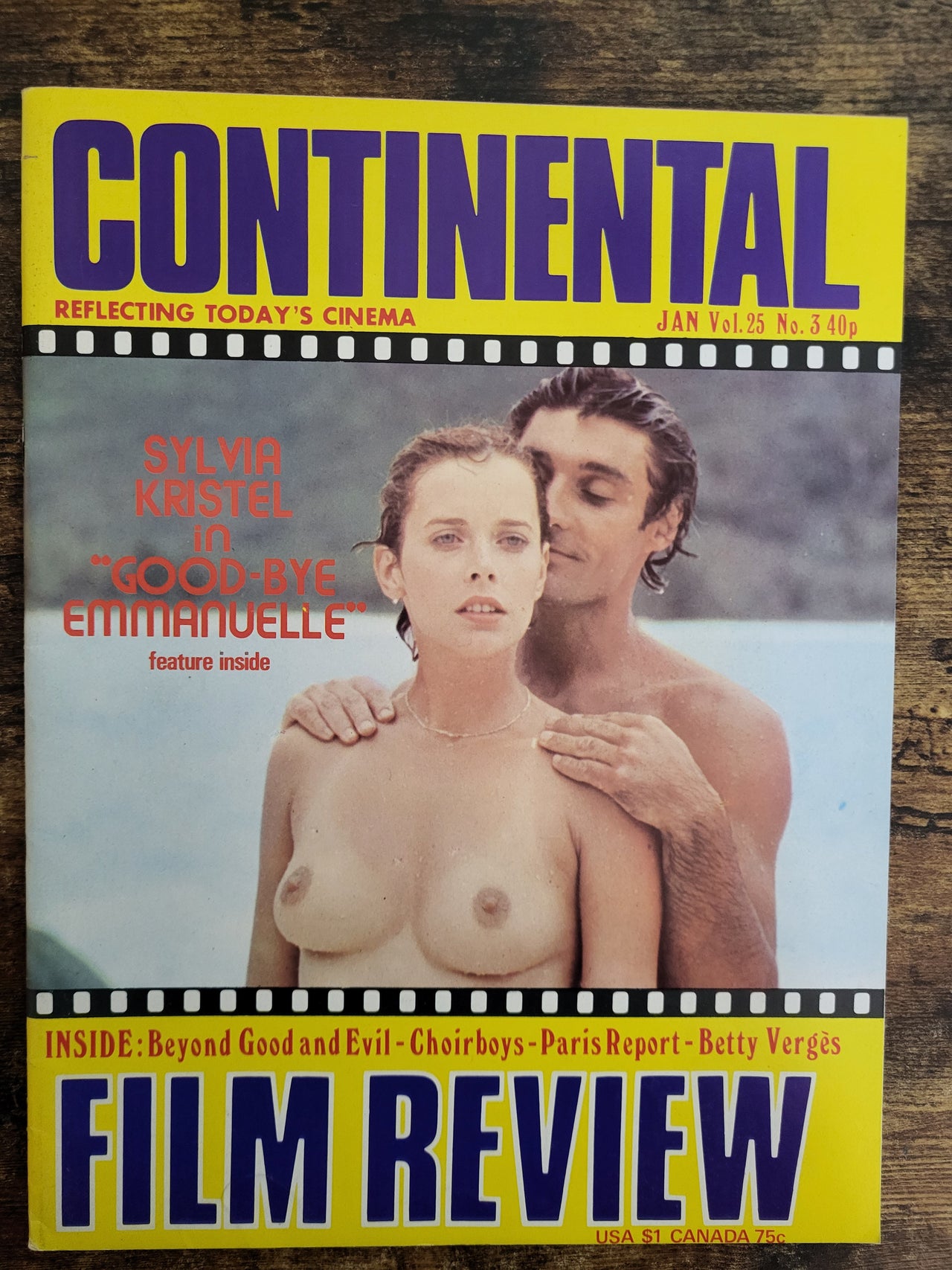 Continental Film Review Magazine January 1978