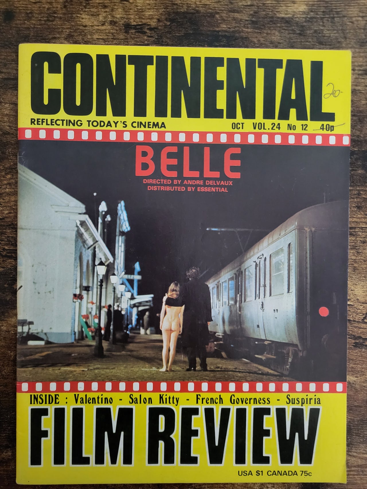 Continental Film Review Magazine October 1977