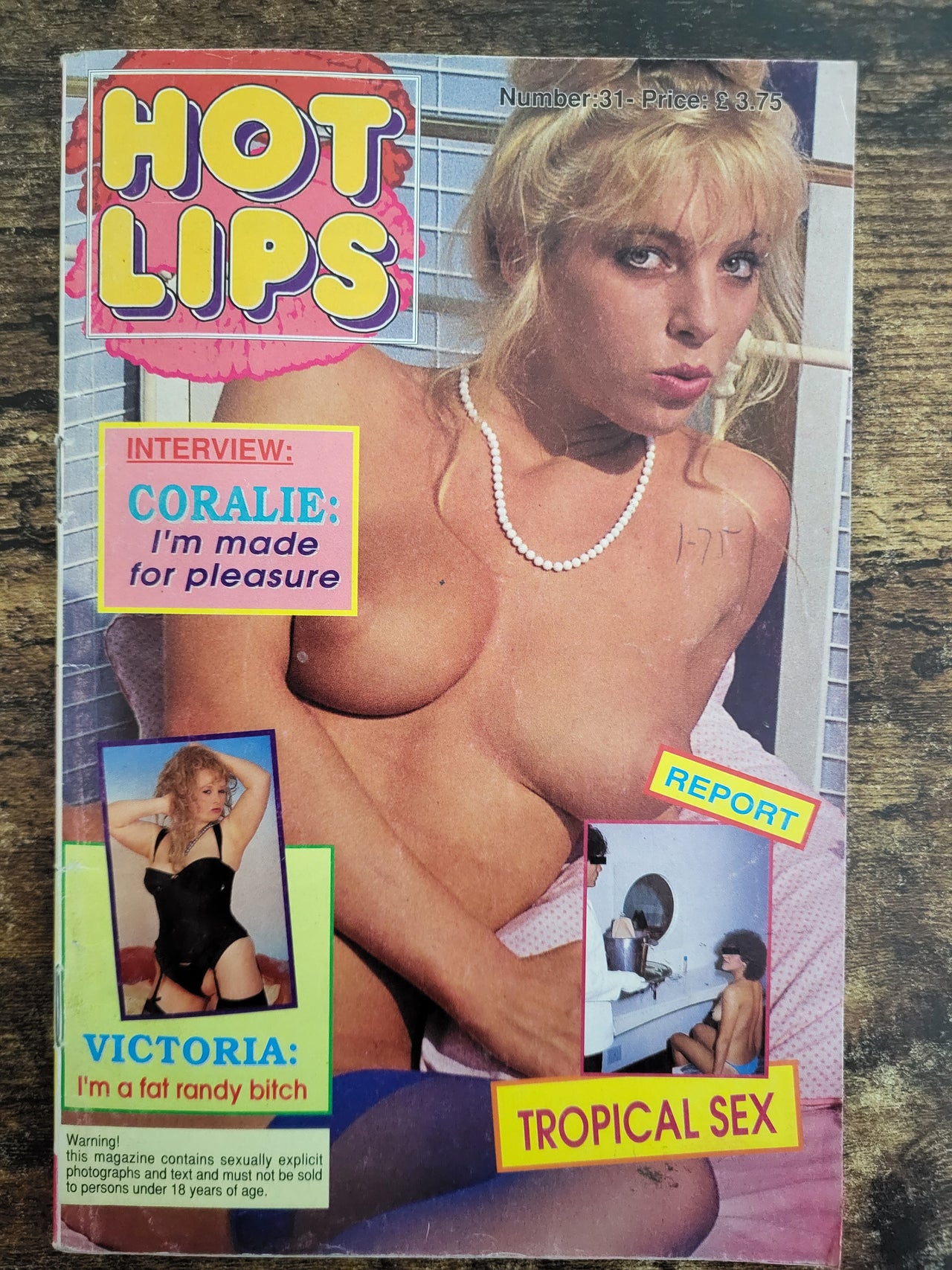 Hot Lips Pocketsize Magazine No 31