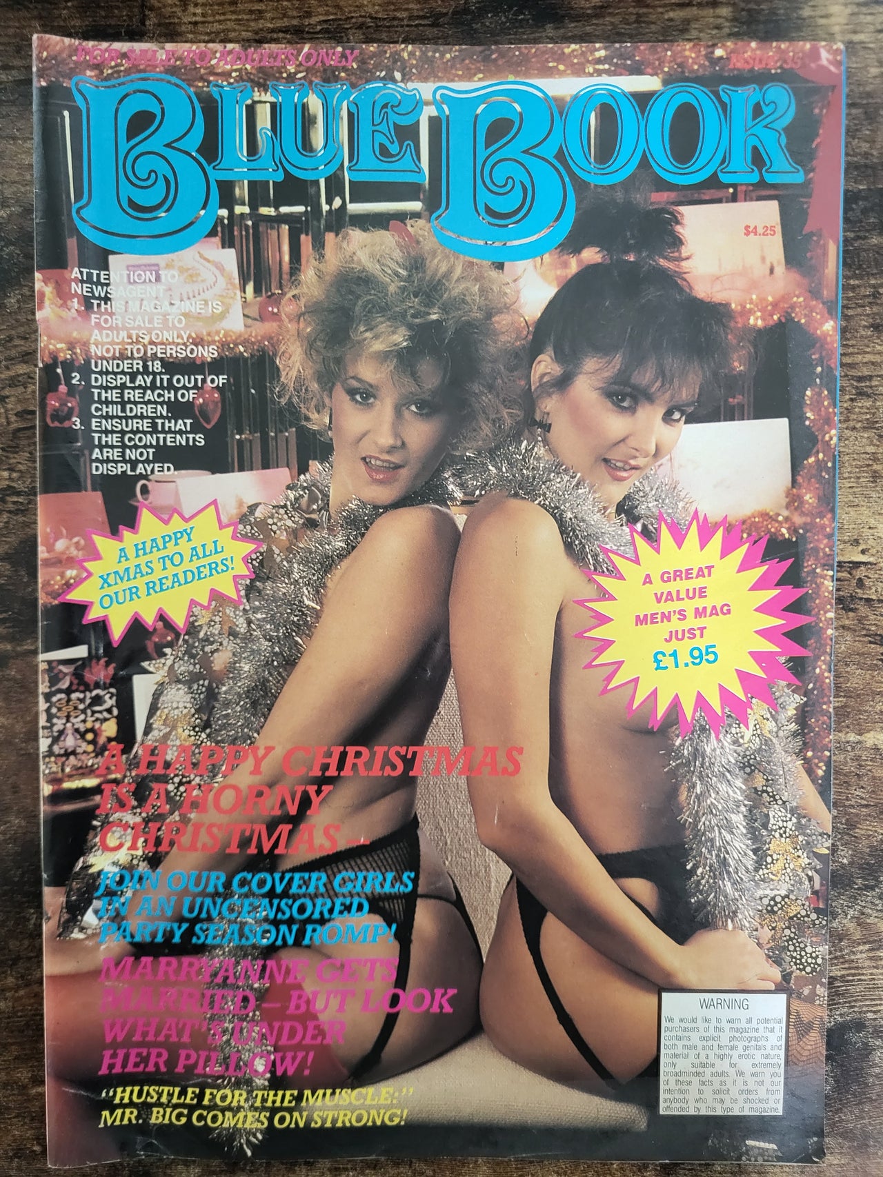 Blue Book Magazine No 35.. 1980's UK Classic