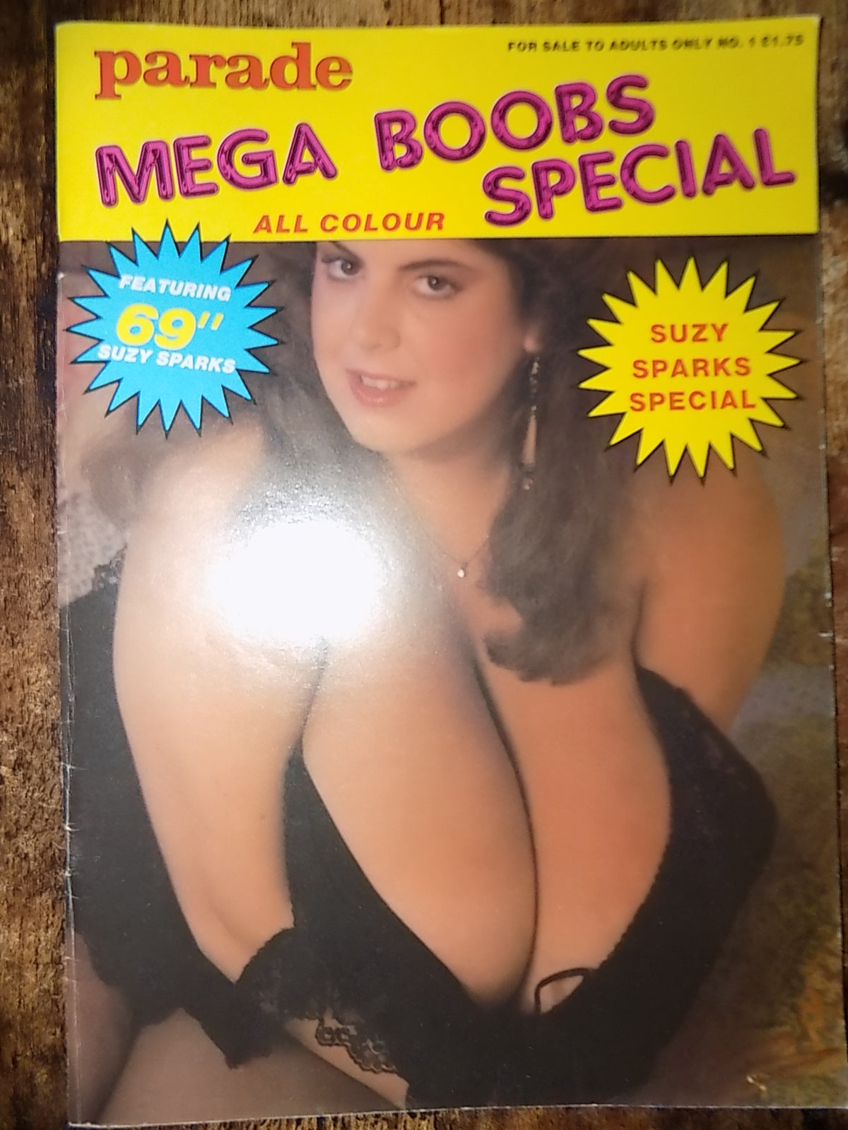 Parade Magazine Mega Boobs Special No 1 Feat Suzy Sparks 69" Knockers.. Digital PDF Version