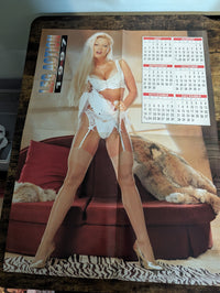 Swank's Leg Action Magazine No 14 including poster size pull out calendar 1997