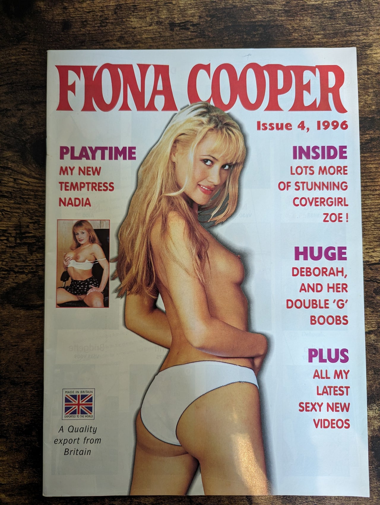 Fiona Cooper Magazine Issue 4 1996