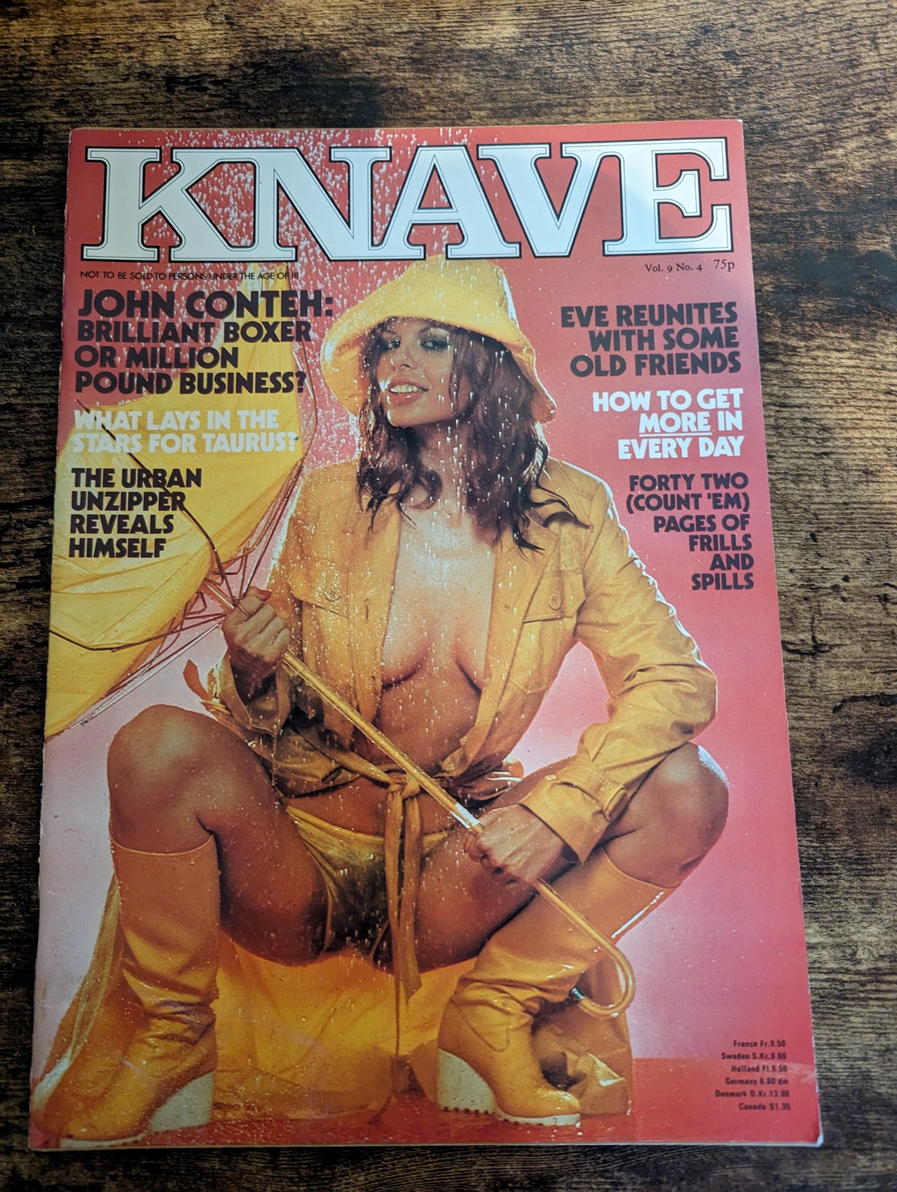 Knave Magazine Vol 9 NO 4