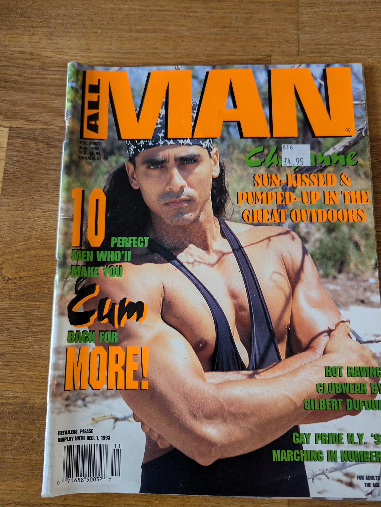 All Man Magazine November 1993