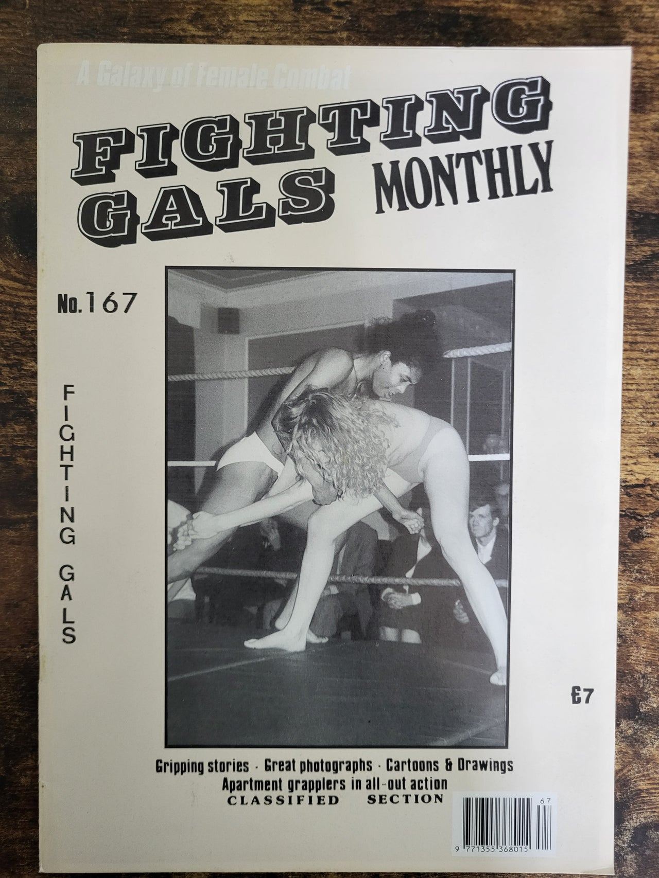 Fighting Gals Monthly Magazine No 167.. Female Combat Magazine