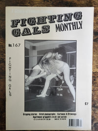Fighting Gals Monthly Magazine No 167.. Female Combat Magazine