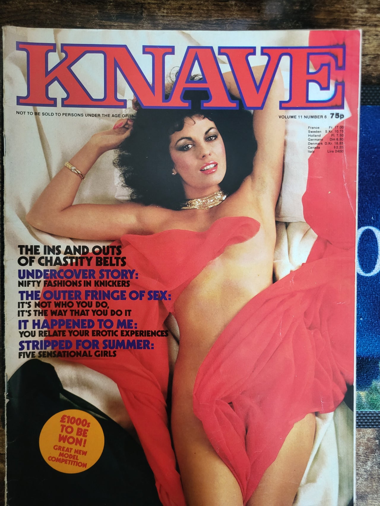 Knave Magazine 11 No 6