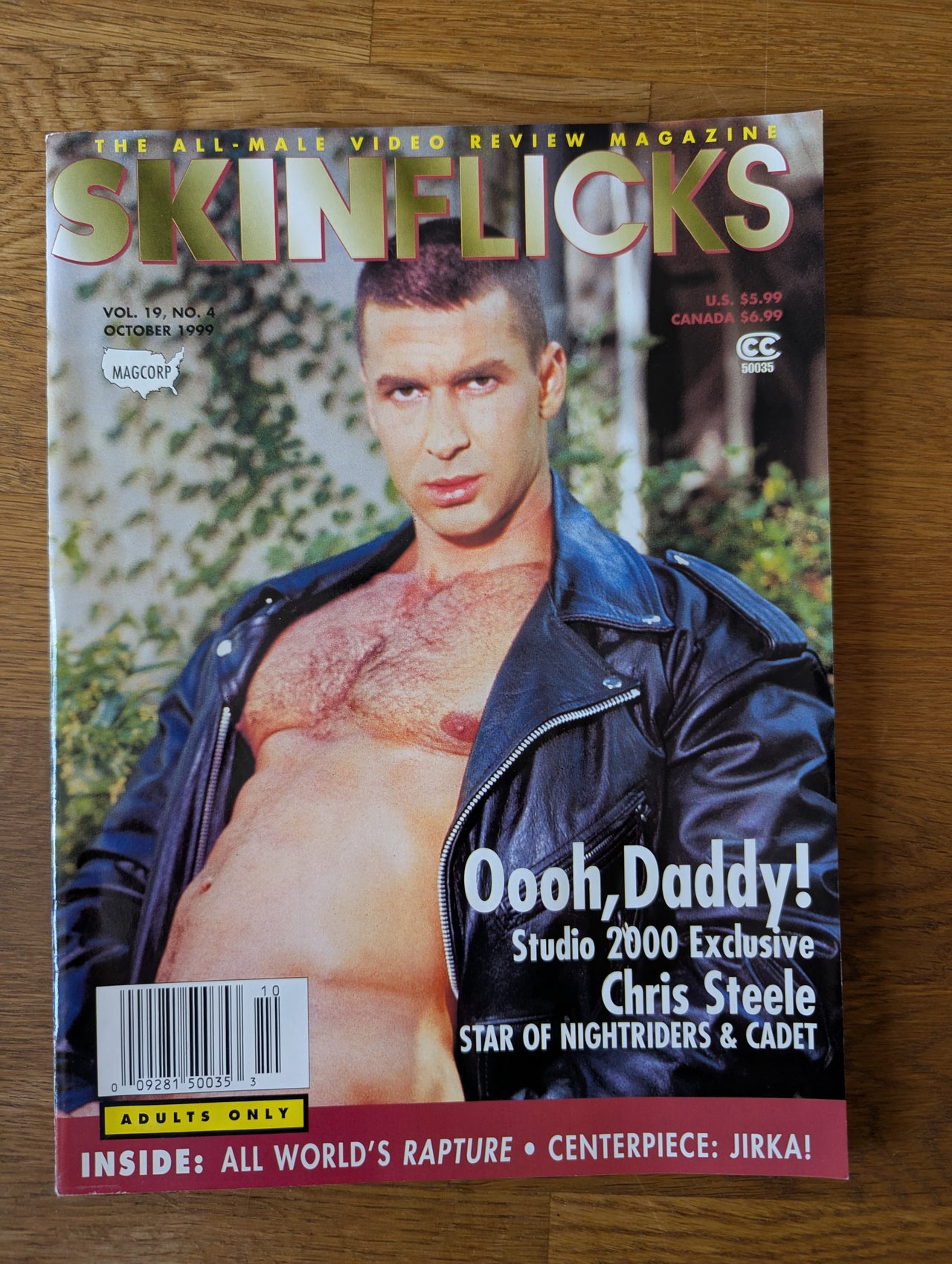 Skinflicks Magazine Vol 19 No 4 October 1999 ... US Vintage Gay Magazine
