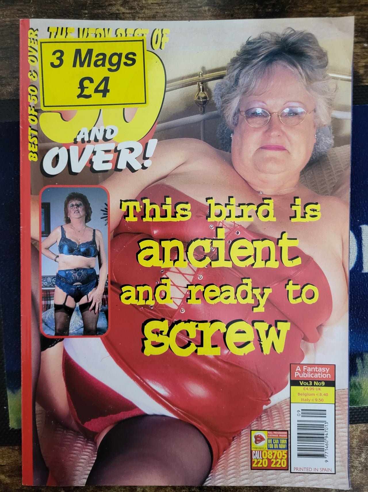 50 And Over Magazine Very Best Of Vol 3 No 9.. UK Milf And Granny Magazine