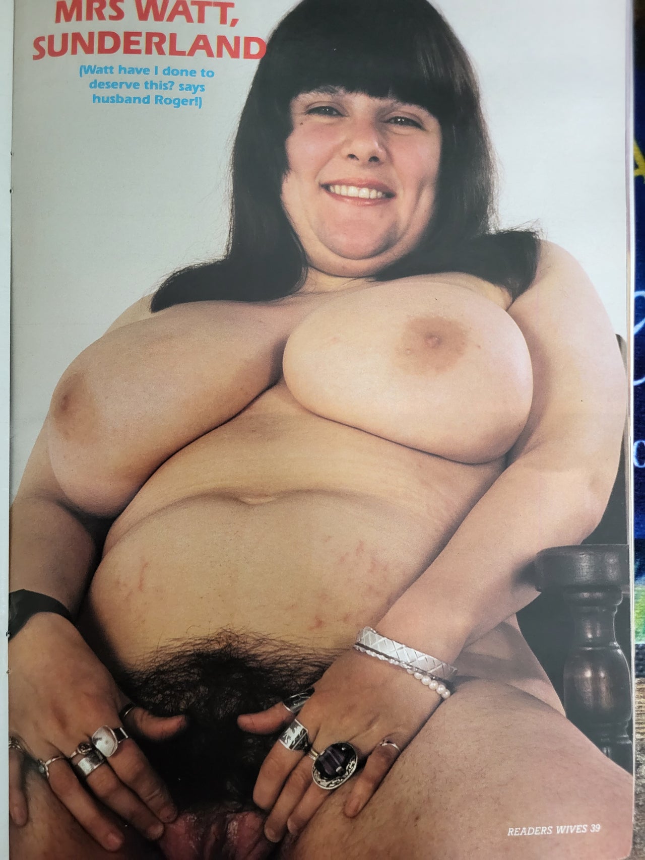 Rustler Magazine Readers Wives Special No 1.. Featuring The Legendary Mrs Watt