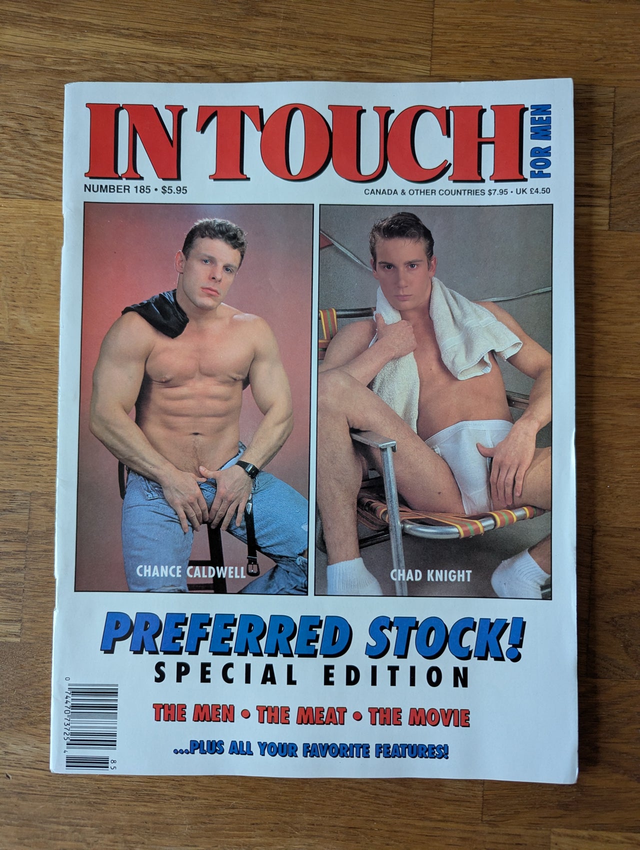 In Touch US Gay Magazine No 185 July 1992