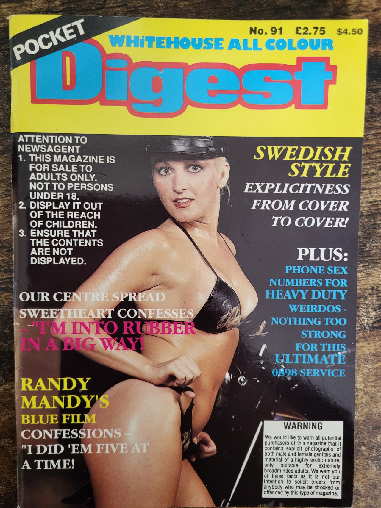 Whitehouse Pocket Digest Magazine No 91 Small Format