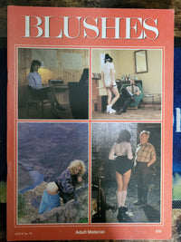Blushes Magazine No 75.. Vintage UK Spanking And CP Magazine
