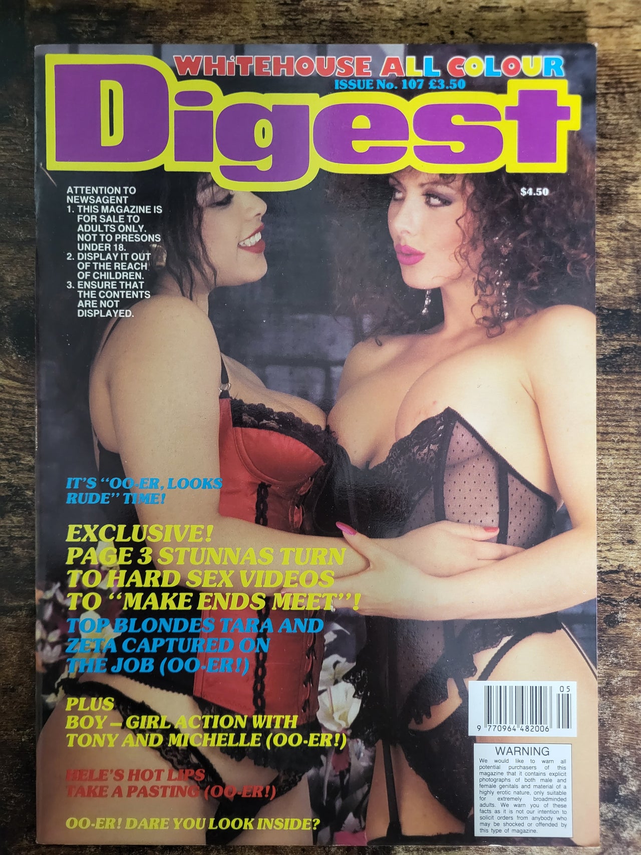 Whitehouse Digest Magazine No 107
