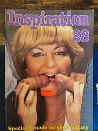 Inspiration Magazine No 28 Small Format.. 1985 Danish Hardcore Magazine