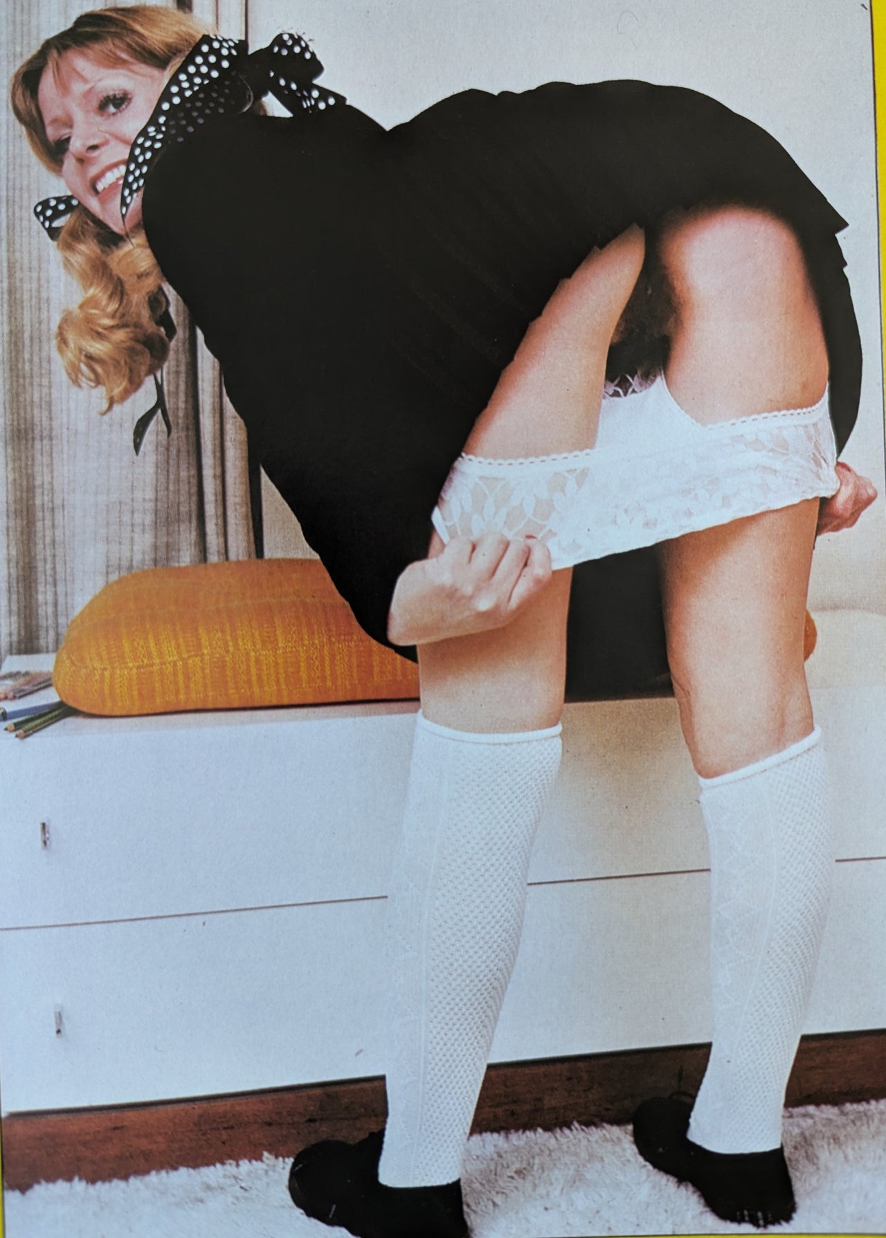 Playbirds Magazine Vol 1 No 7 ... Featuring Mary Millington in Schoolgirl Shoot