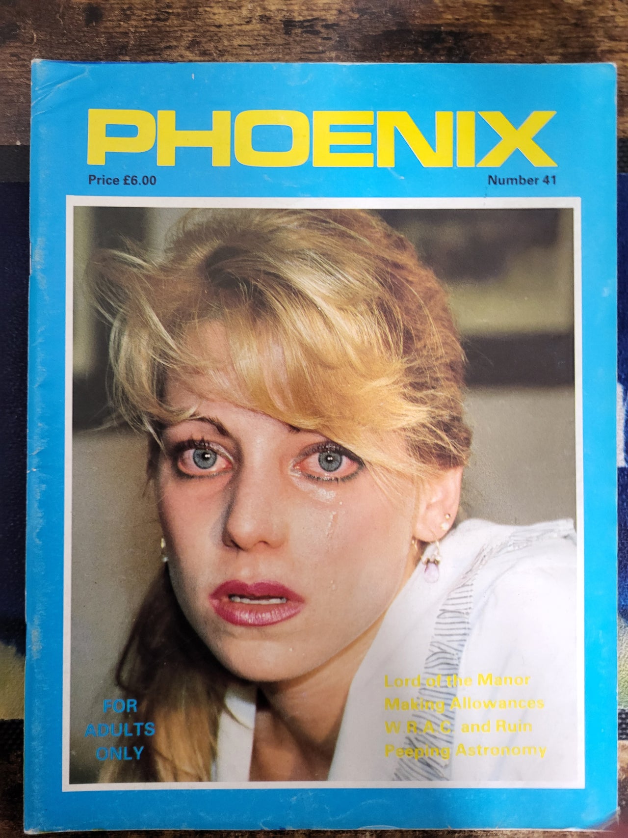 Phoenix Magazine No 41.. 1988 UK Spanking And CP Magazine