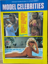 Model Celebrities Magazine No 4 ... Featuring Joanne Latham