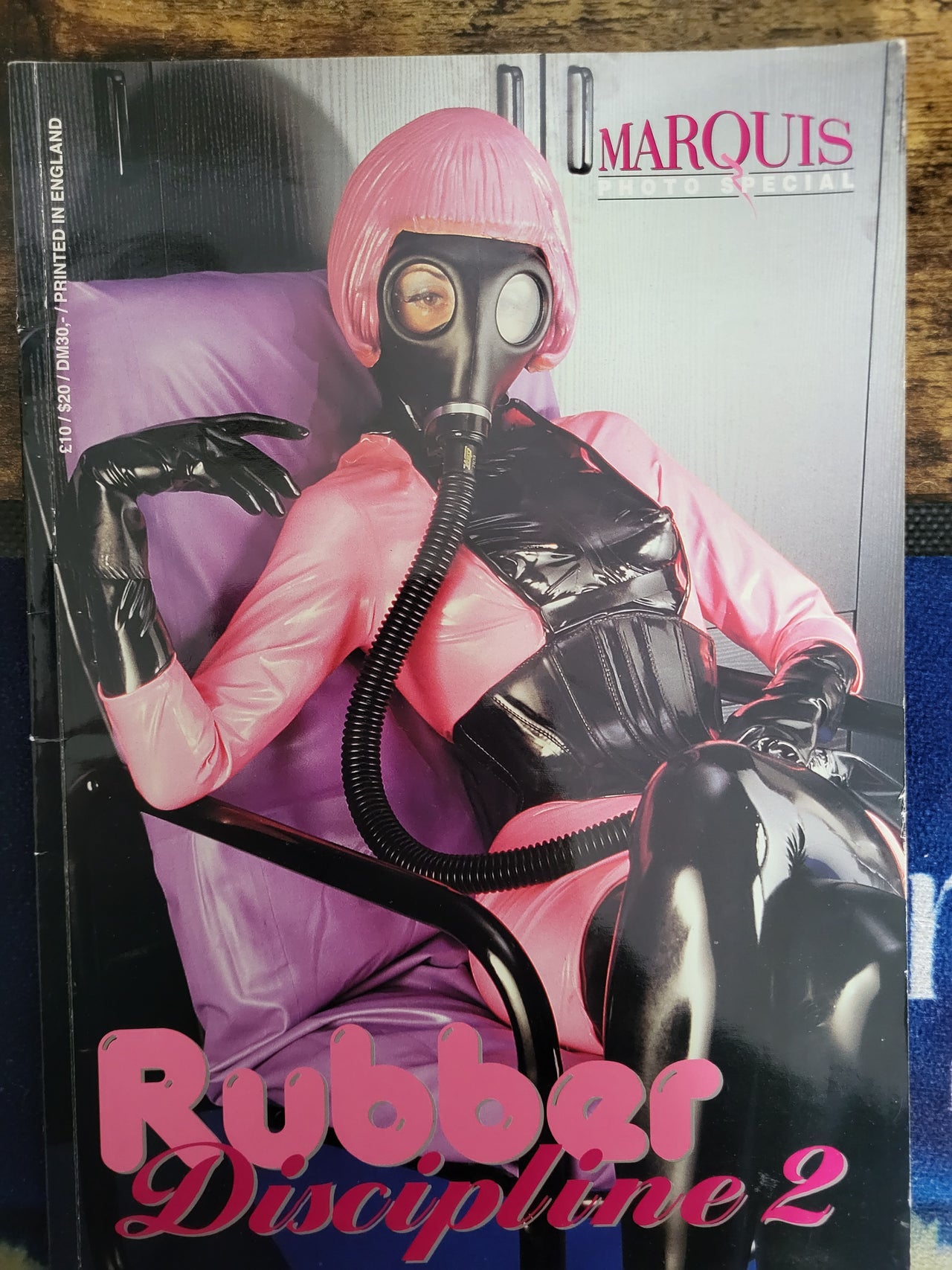 Rubber Discipline Magazine No 2.. Marquis Photo Special