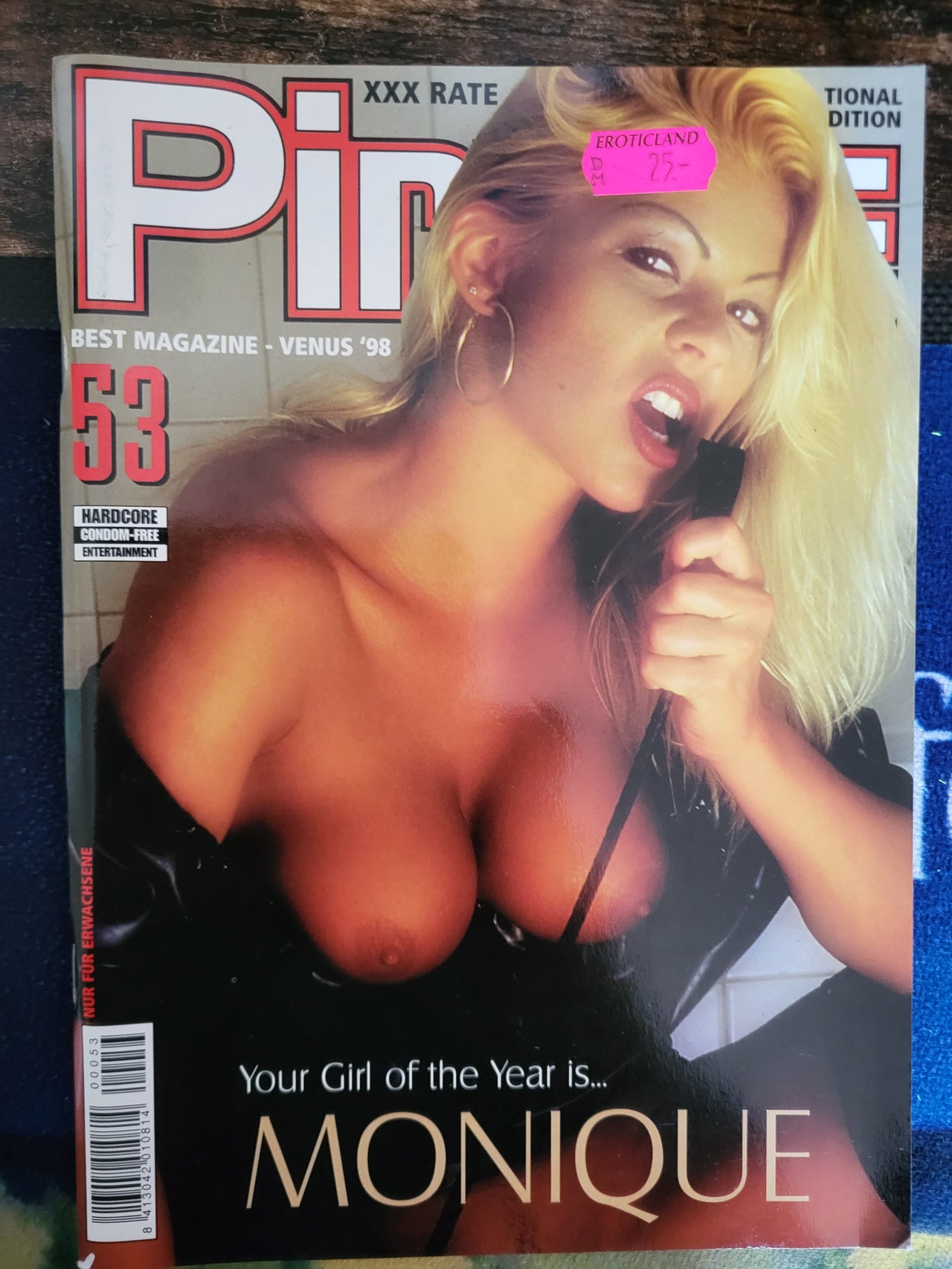 Pirate Magazine No 53 Small Format.. European Hardcore Magazine