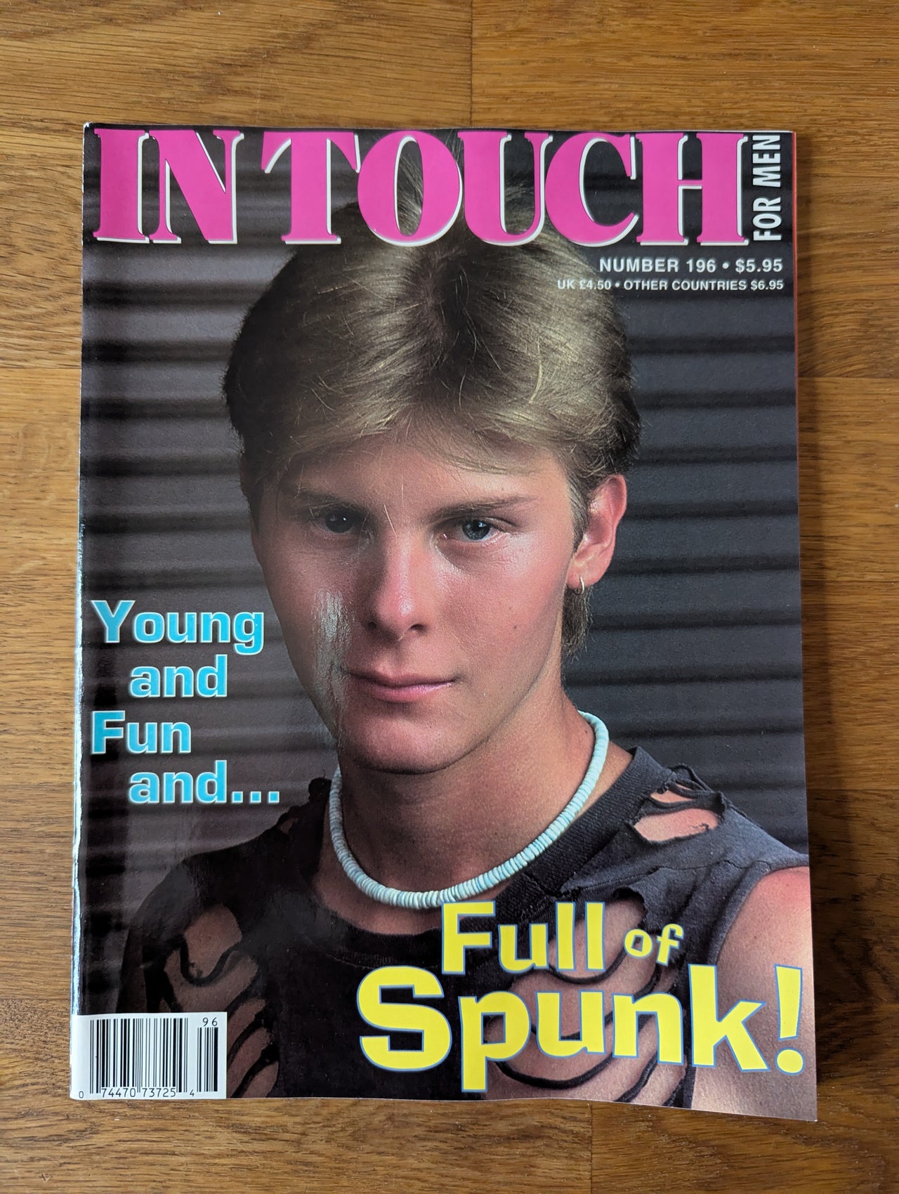 In Touch US Gay Magazine No 196 August 1993
