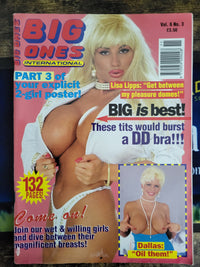 Big Ones International Magazine Vol 6 No 3.. UK Big Tits Magazine