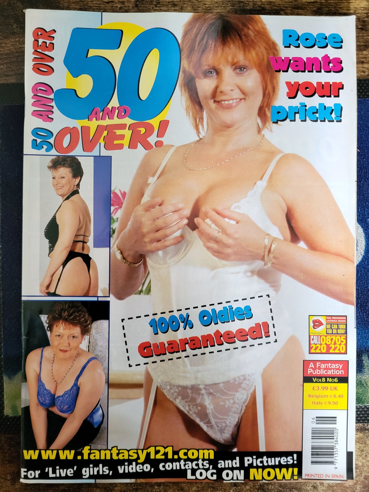 50 And Over Magazine Vol 8 No 6.. UK Milf And Granny Magazine