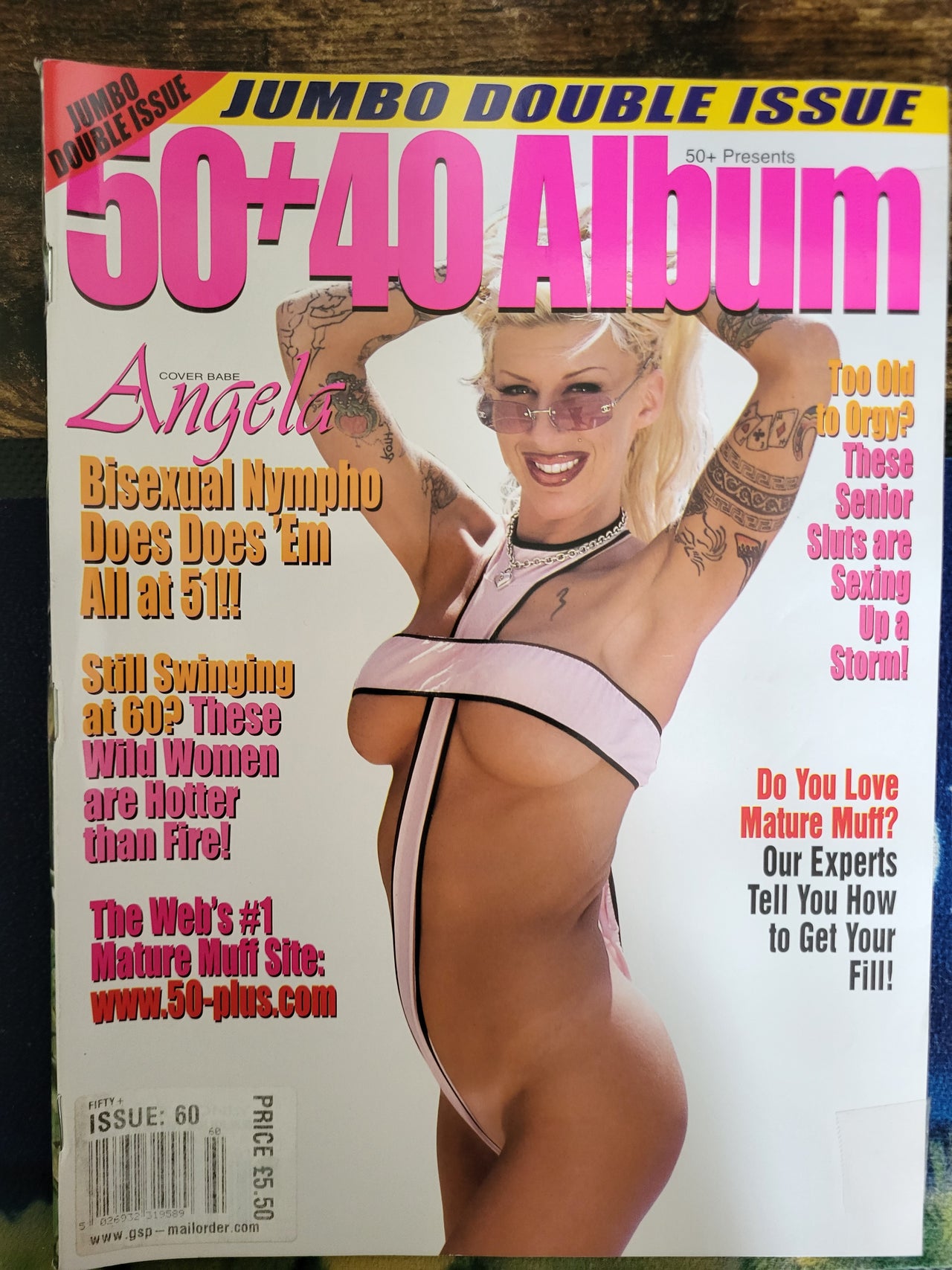 50+ 40 Album Magazine Vol 8 No 1 2004 Jumbo Double Issue.. US Milf Magazine