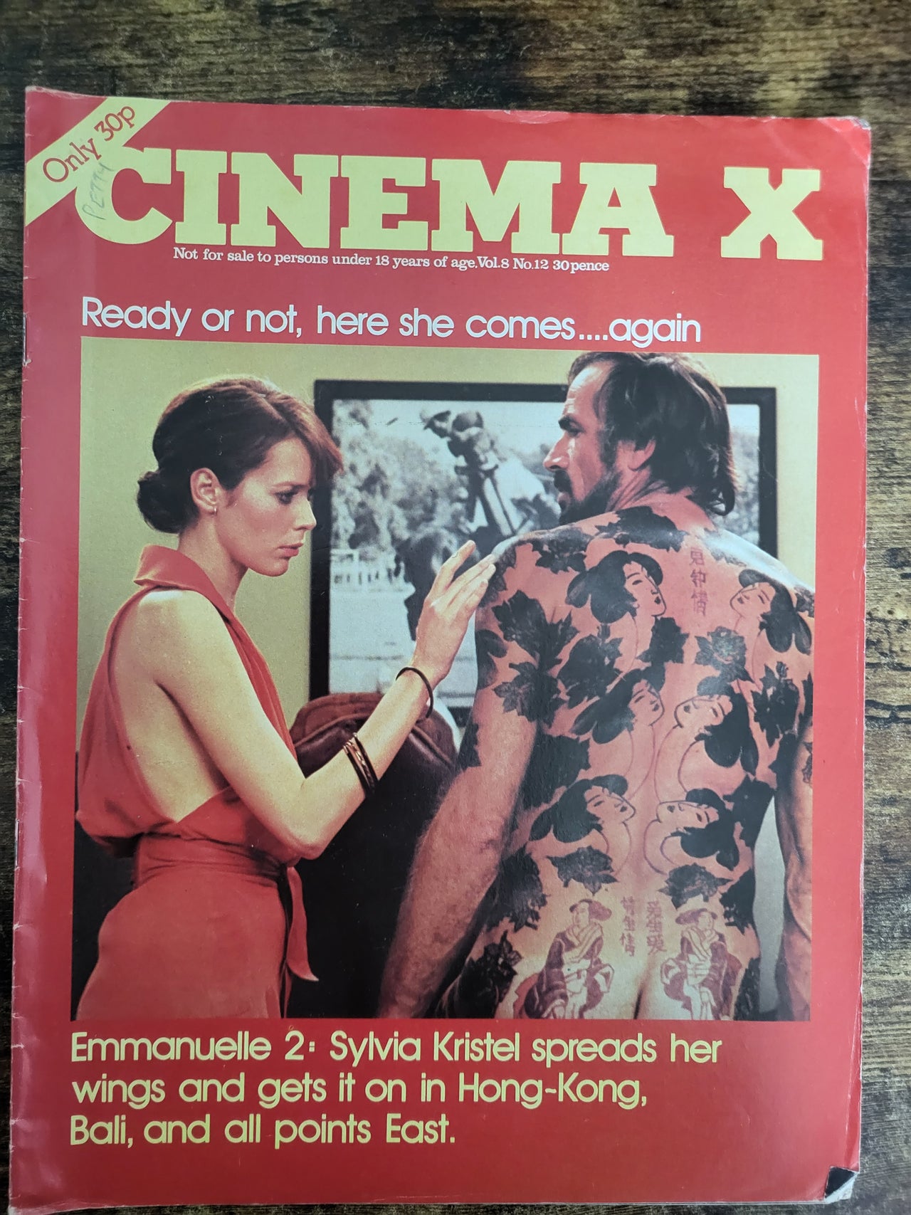 Cinema X Magazine Vol 8 No 12