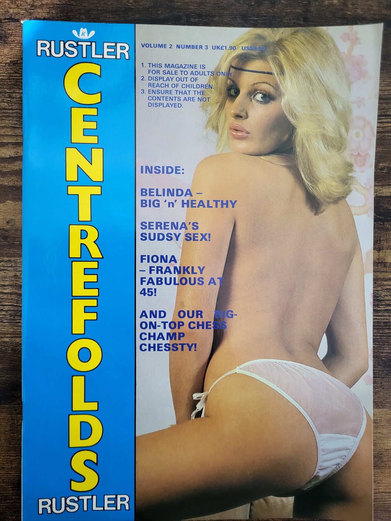 Rustler Centrefolds Magazine Vol 2 No 3