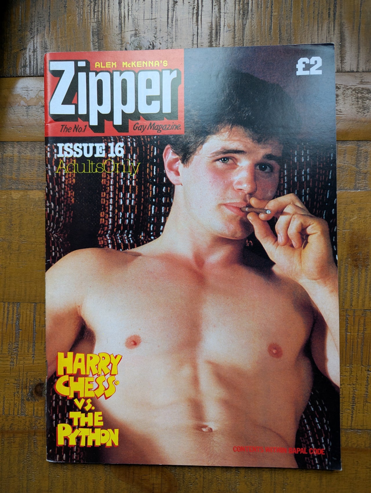 Zipper UK Gay Magazine No 16 - 1979