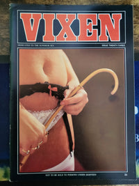 Vixen Magazine No 23.. Vintage UK Female Domination And Spanking Magazine