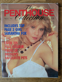 The Penthouse Collection Magazine Vol 1 No 1 ... Featuring Sam Fox as  Centrefold