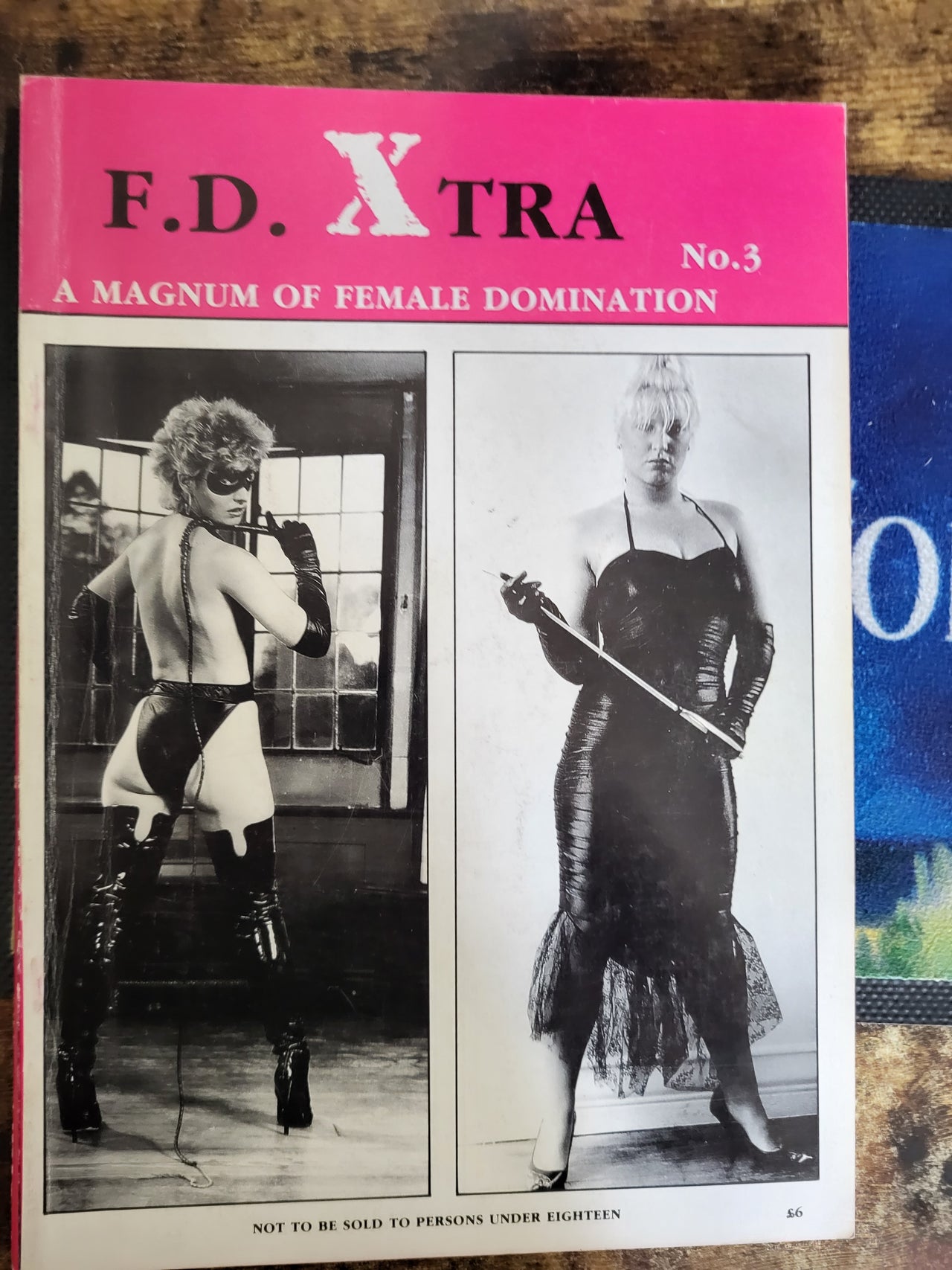 F.D. Xtra Bumper Magazine No 3.. Vintage UK Female Domination Magazine