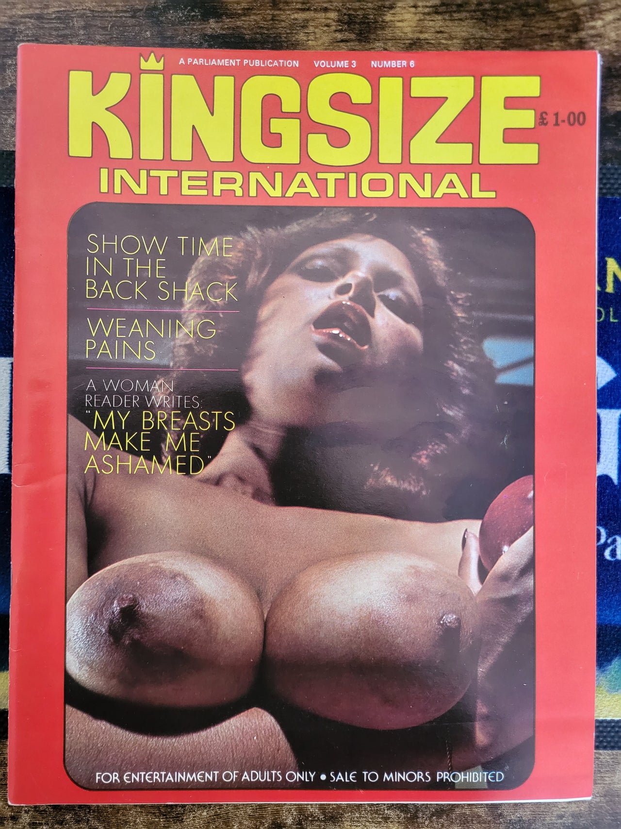 Kingsize International Magazine Vol 3 No 6.. 1978 US Big Tits Magazine.. UK Edition