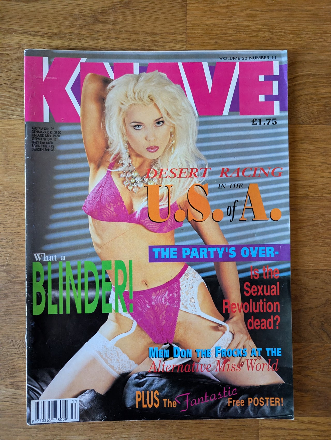 Knave Magazine Vol 23 No 11