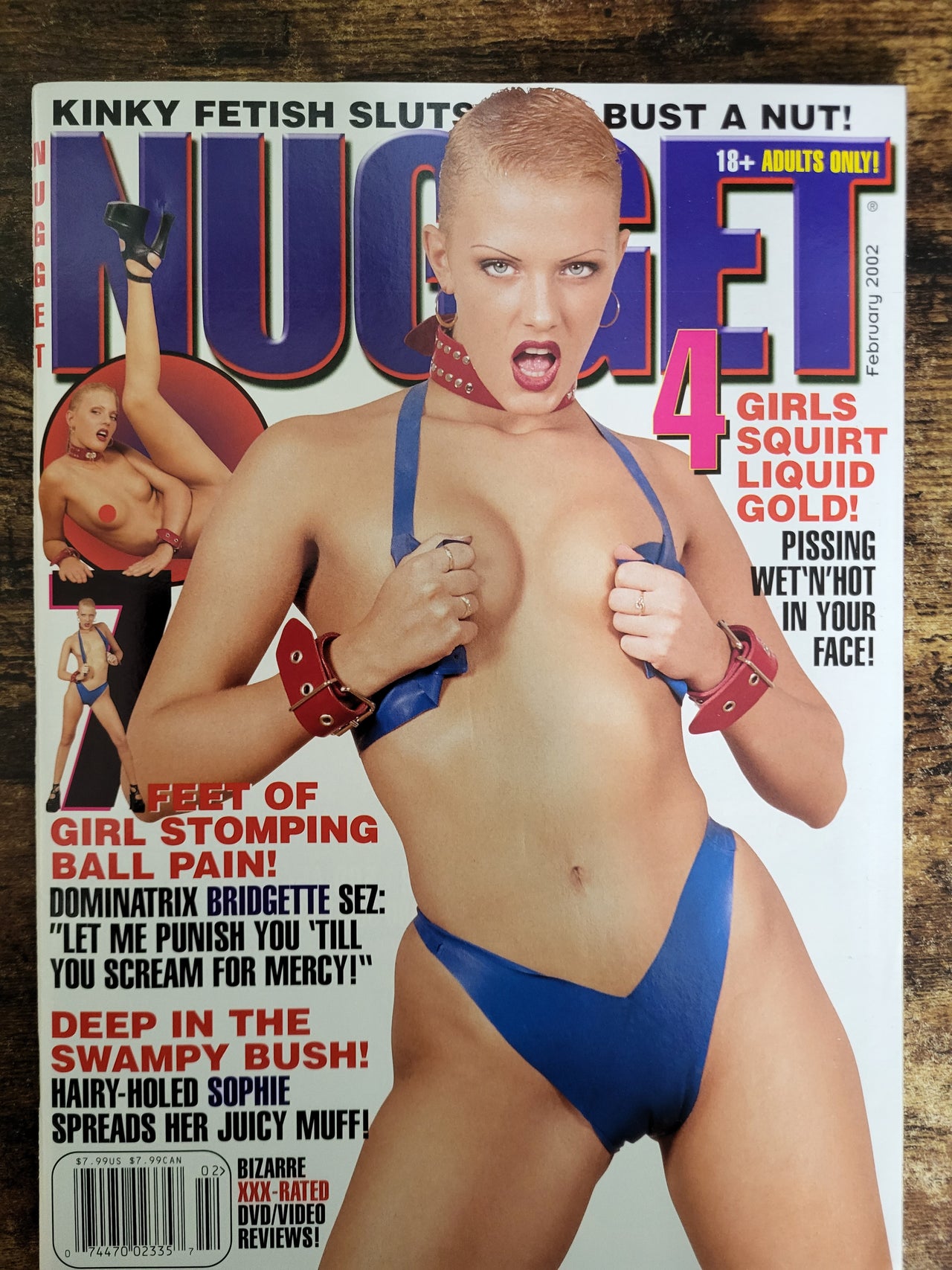 Nugget Magazine February 2002.. US Hardcore Fetish And Wet Sex Magazine